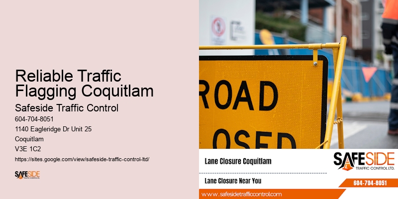 Reliable Traffic Flagging Coquitlam Road Management Services
