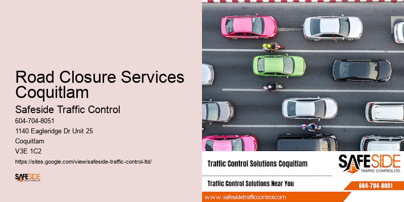 Road Safety Experts Road Closure Services Coquitlam