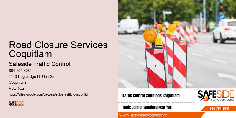 Traffic Monitoring Road Closure Services Coquitlam