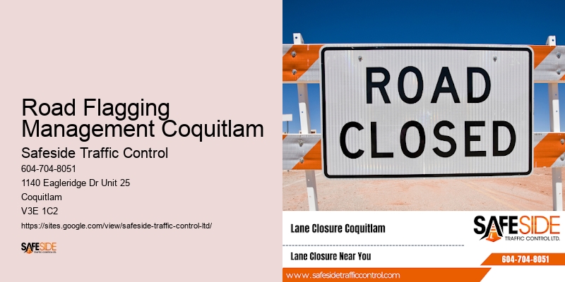 Roadway Control Permits Road Flagging Management Coquitlam