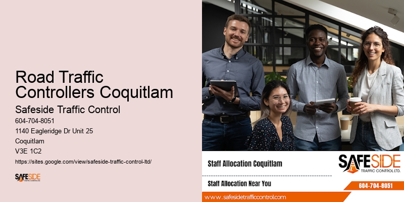 Local Traffic Safety Road Traffic Controllers Coquitlam