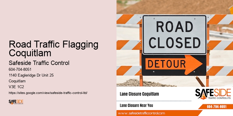 Road Traffic Flagging Coquitlam Bc Traffic Control Solutions