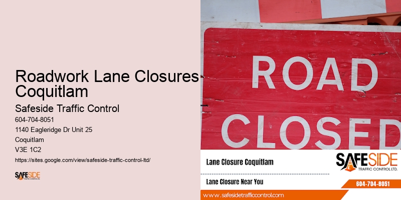 Affordable Traffic Planning Services Roadwork Lane Closures Coquitlam