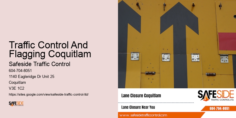 Road Safety Flaggers Traffic Control And Flagging Coquitlam Bc