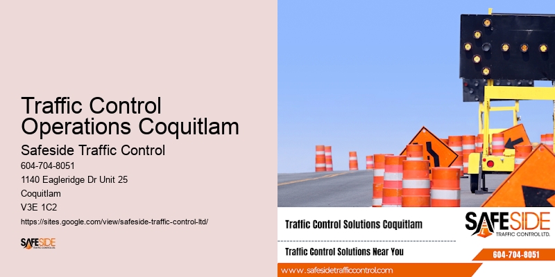 Road Flagging Solutions Traffic Control Operations Coquitlam