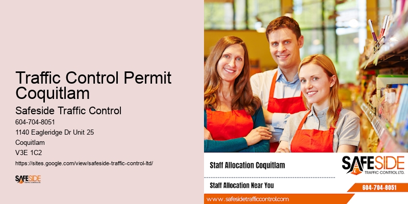 Local Safety Traffic Control Traffic Control Permit Coquitlam