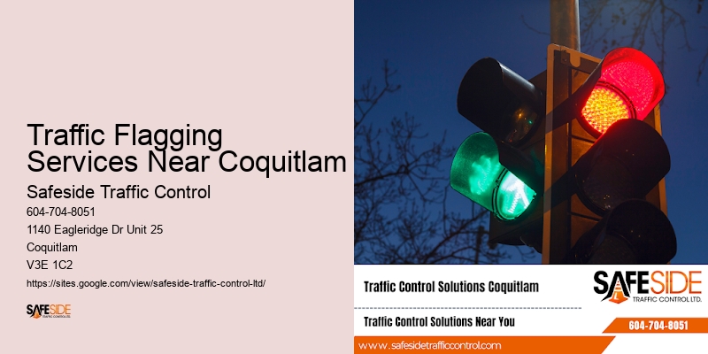 Construction Flagging Traffic Flagging Services Near Coquitlam