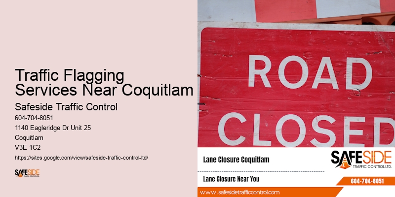 Event Traffic Safety Traffic Flagging Services Near Coquitlam Bc