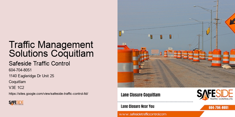 Local Traffic Management Traffic Management Solutions Coquitlam