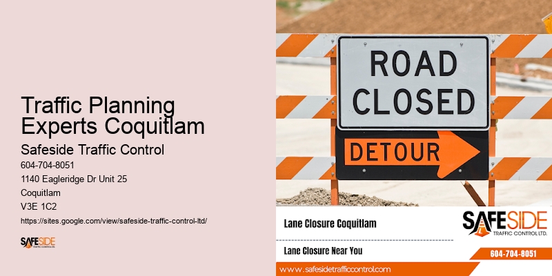 Traffic Planning Experts Coquitlam Traffic Safety Plans