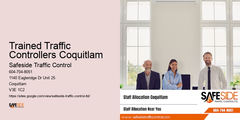 Professional Traffic Flagging Trained Traffic Controllers Coquitlam Bc