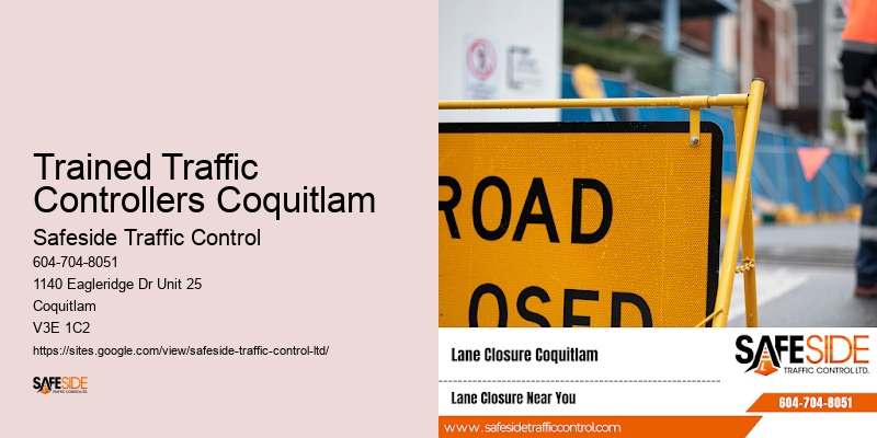 Permit For Traffic Control Trained Traffic Controllers Coquitlam