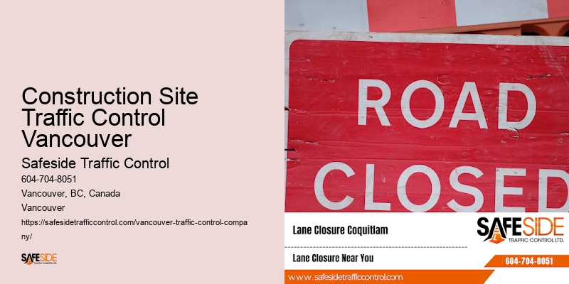 Construction Site Traffic Control Vancouver