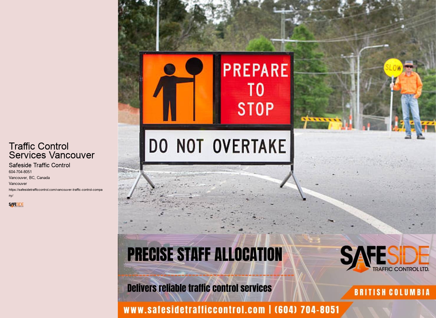 Traffic Control Planning Traffic Control Services Vancouver