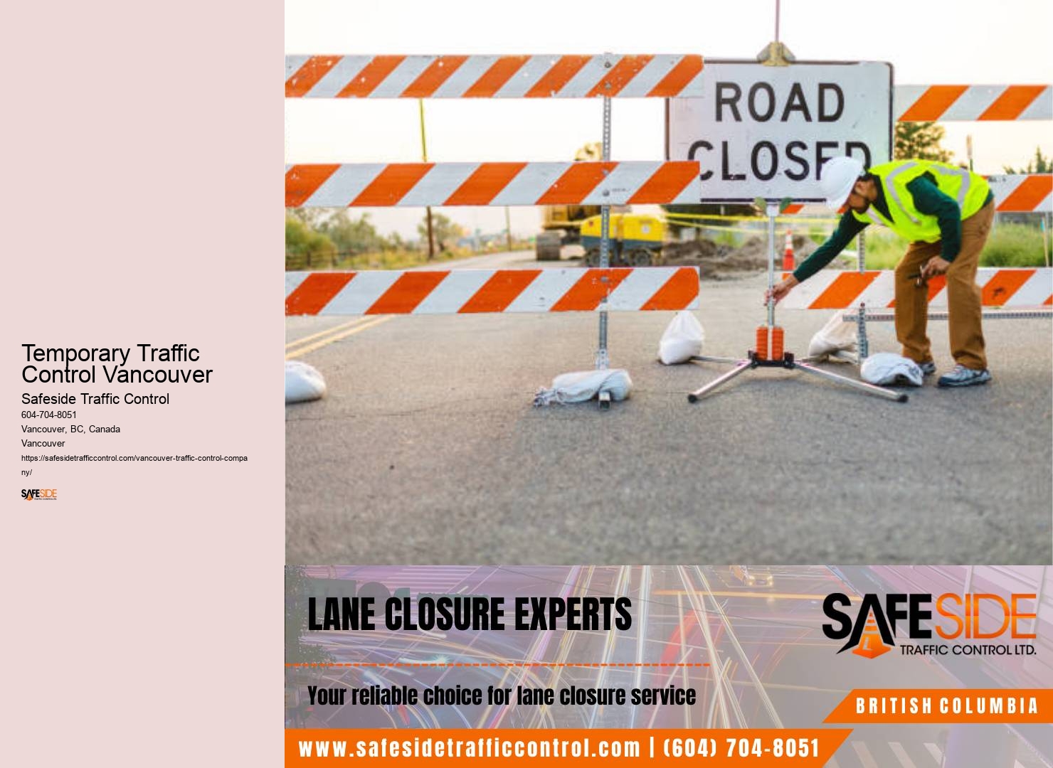 Engaging and informative traffic control training in Temporary Traffic Control Vancouver