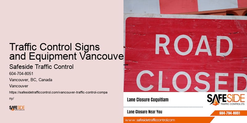 Traffic Control Signs and Equipment Vancouver