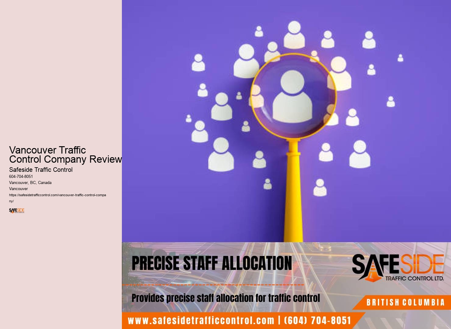 Professional Traffic Control Vancouver Traffic Control Company Reviews