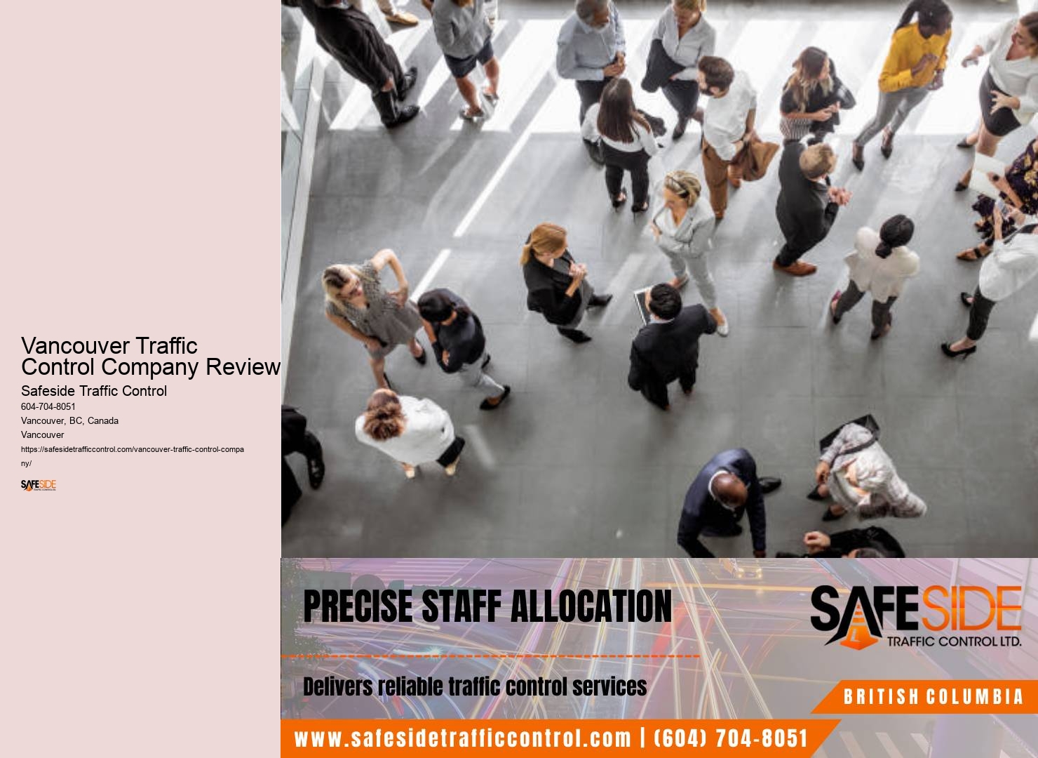 Construction zone traffic control solutions Vancouver Traffic Control Company Reviews