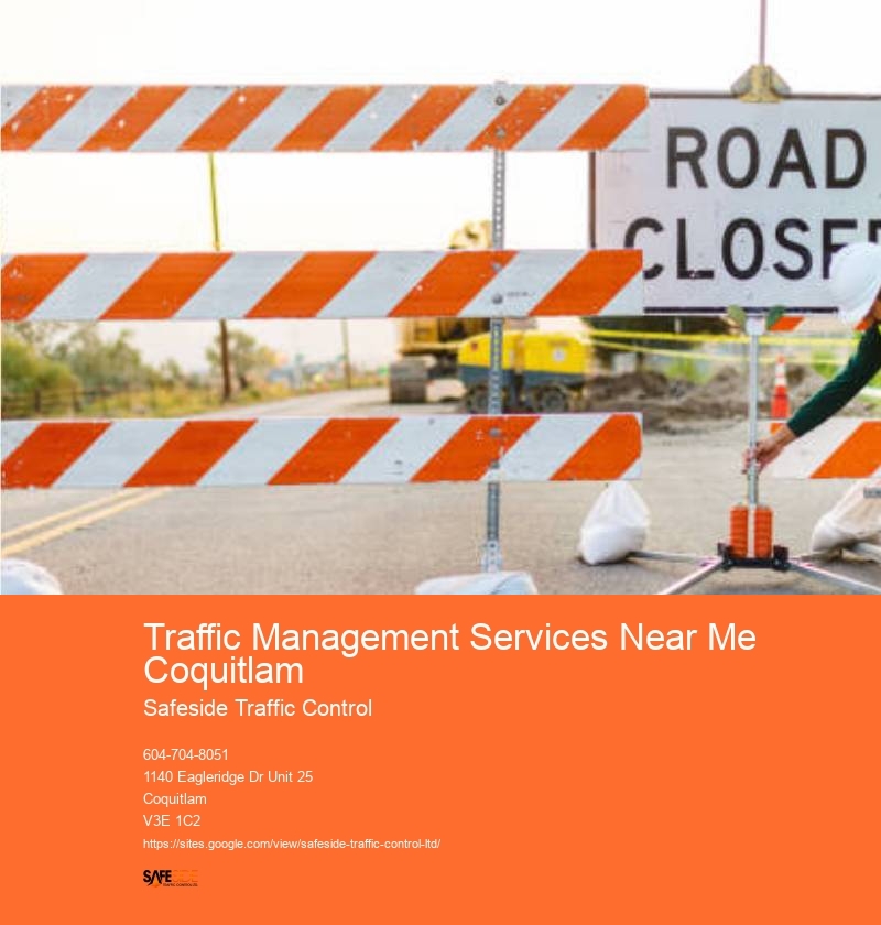 Roadwork traffic control devices provider Traffic Management Services Near Me Coquitlam