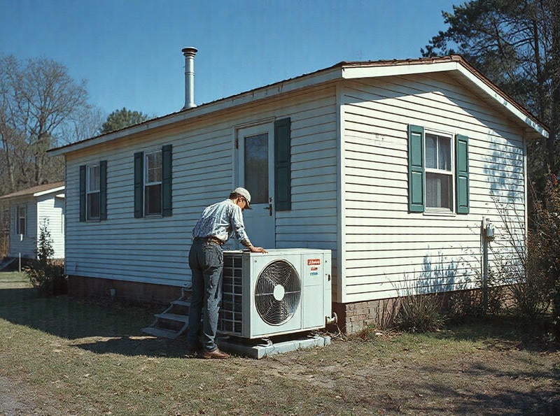 Adhering to On-Site Precautions When Installing Mobile Home AC Systems