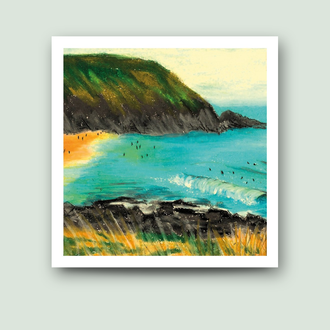 Manorbier beach
