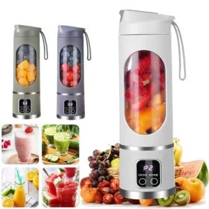Mixeur de Jus Électrique Portable pour Fruits et Légumes 450ml