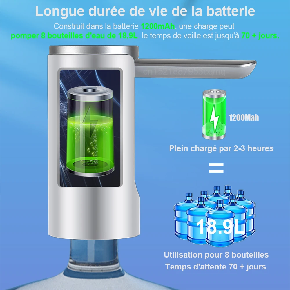 Distributeur d’eau électrique pliable USB – Image 8