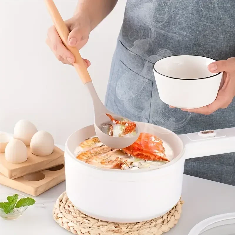 Ensemble d'ustensiles de cuisine – 12 pièces avec manche en bois – Image 4