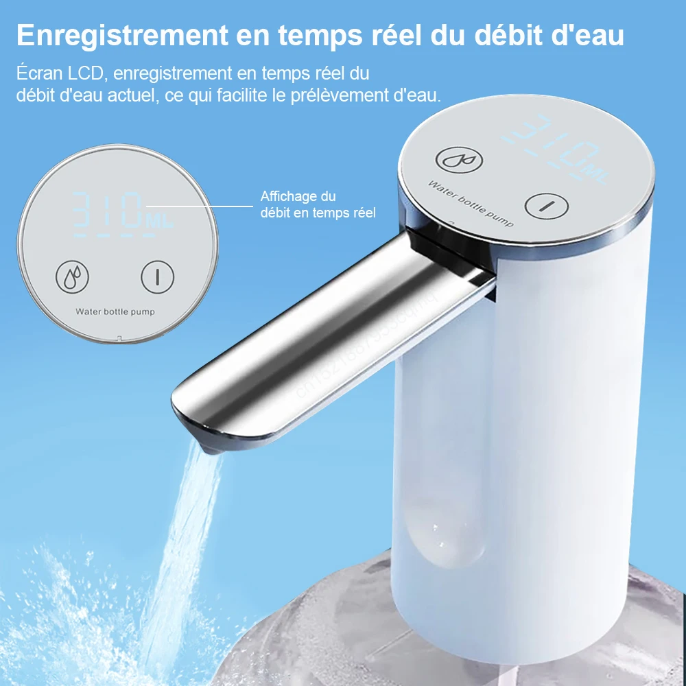 Distributeur d’eau électrique pliable USB – Image 3