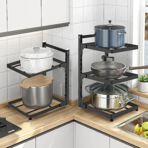 Étagère de cuisine peu encombrante