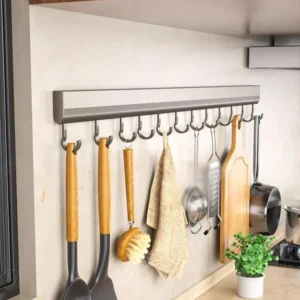 Support de rangement de cuisine en alliage d'aluminium