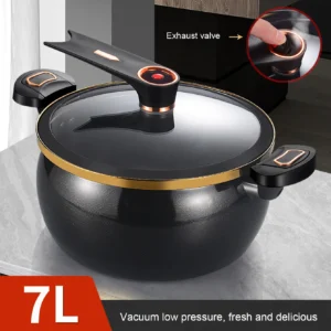 Autocuiseur à micro-pression Fat Daddy, grande capacité de 7 L, 26 cm