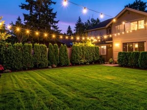 Lighting for Hardscapes and Retaining Walls