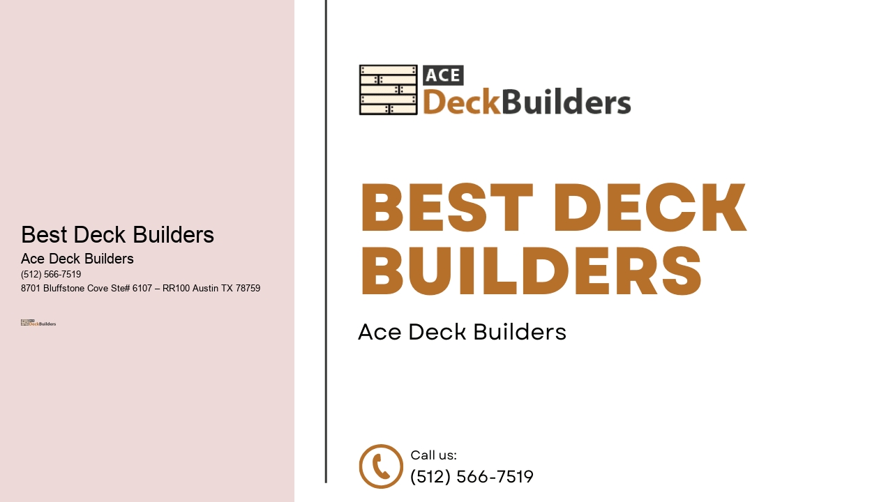 Best Deck Builders