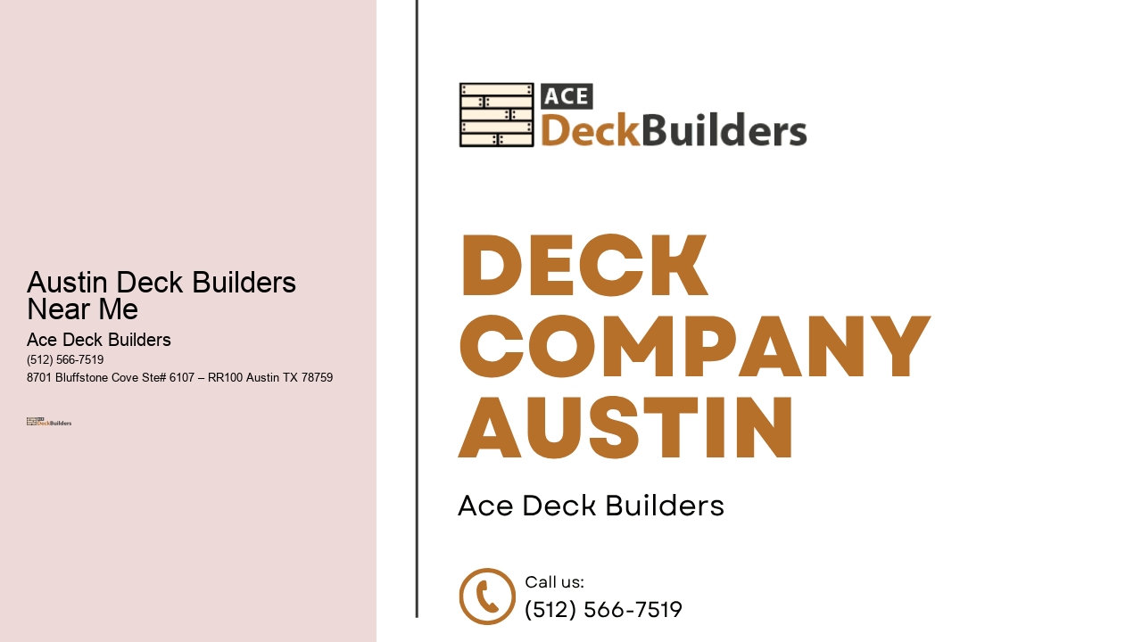 Austin Deck Builders Near Me