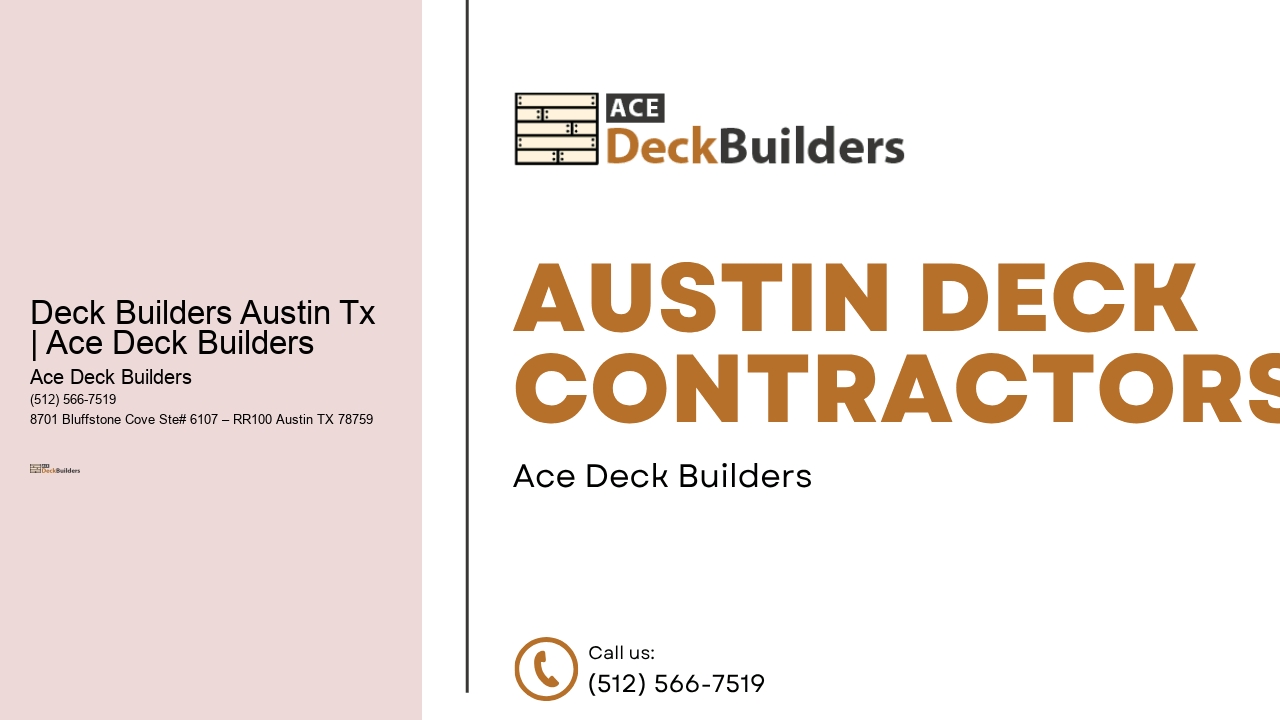 Deck Builders Austin Tx | Ace Deck Builders