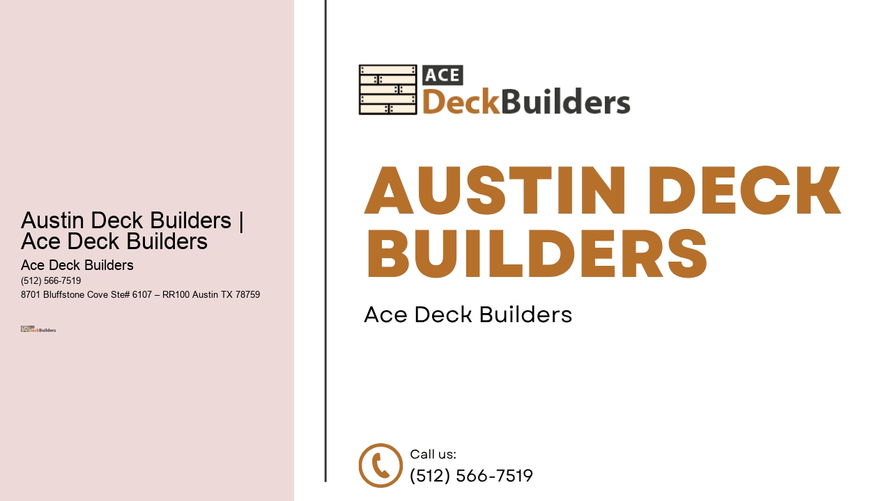 Austin Deck Builders | Ace Deck Builders