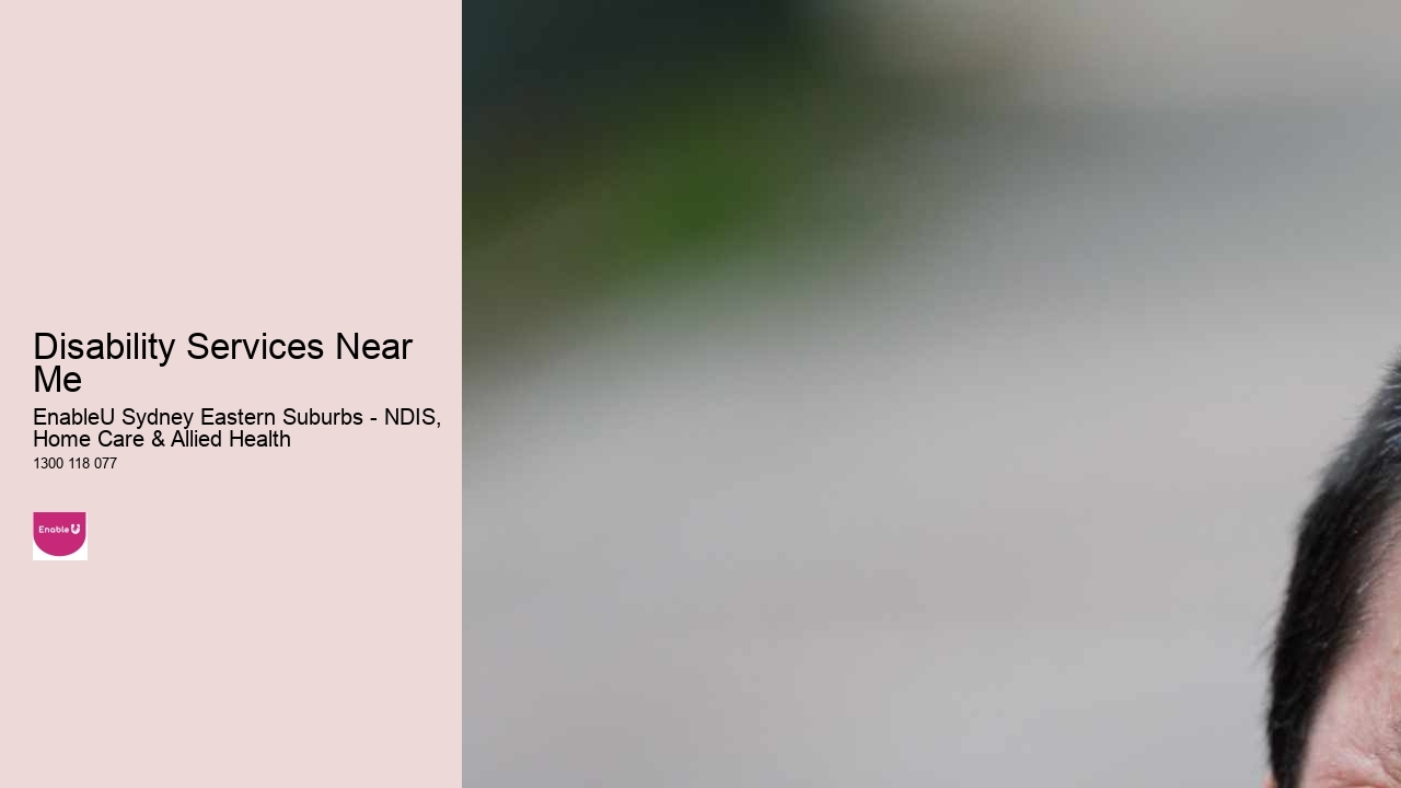 Disability Services Near Me