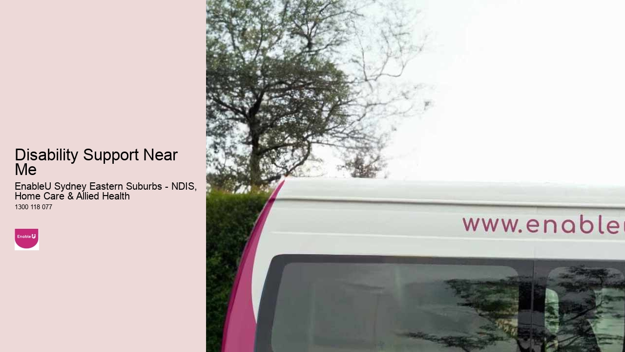 Disability Support Near Me