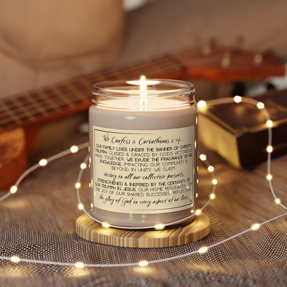 soy candles with sayings