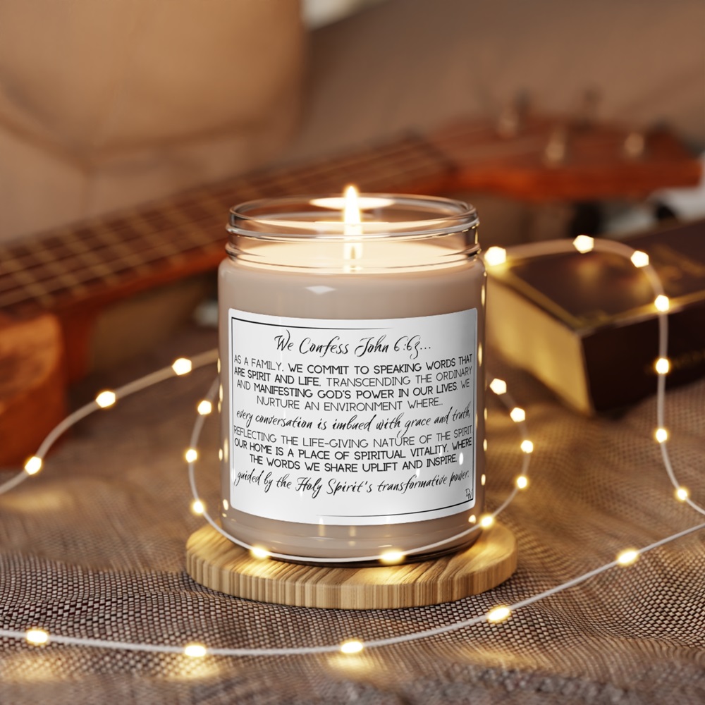 christian home decor candles