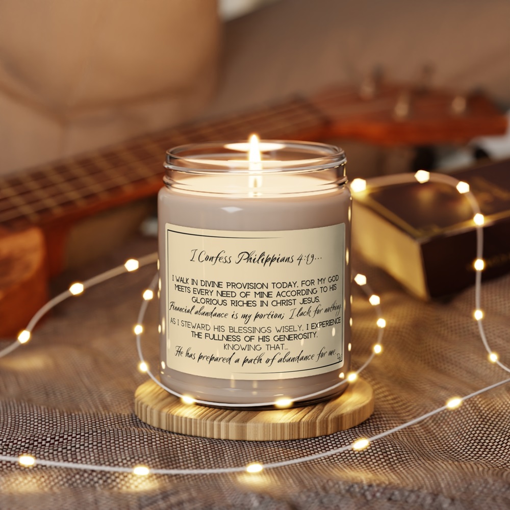 christmas bible verse candles