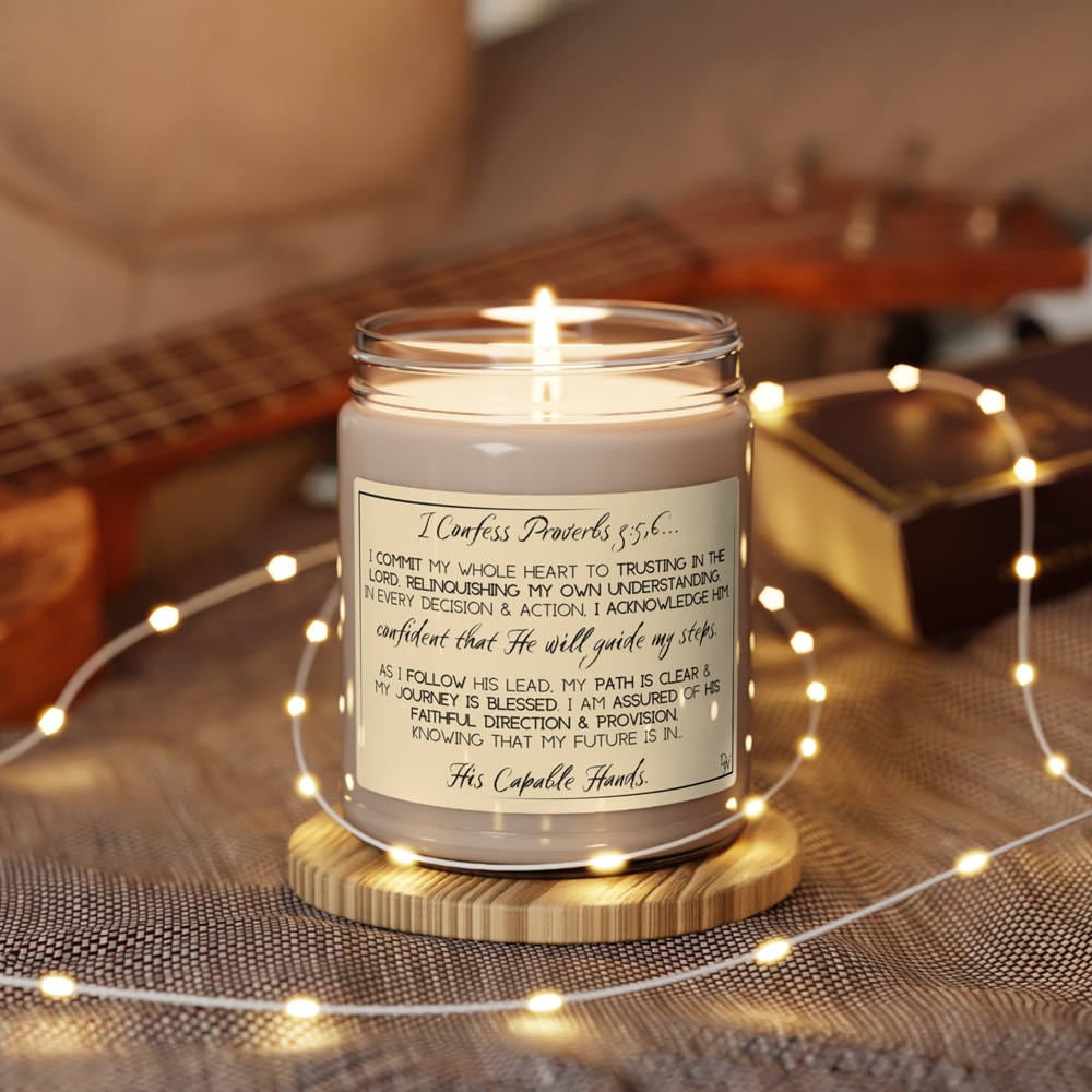 scented scripture candles