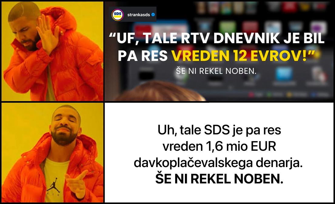 Drake meme glede RTV