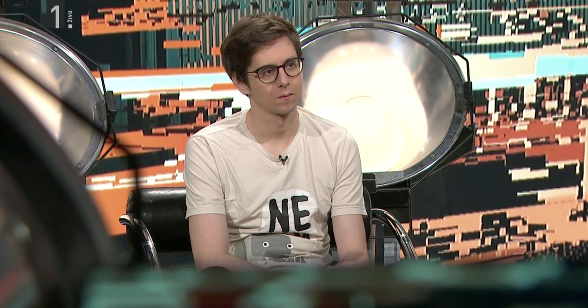 Zajem zaslona iz oddaje Marcel, na katerem je Filip