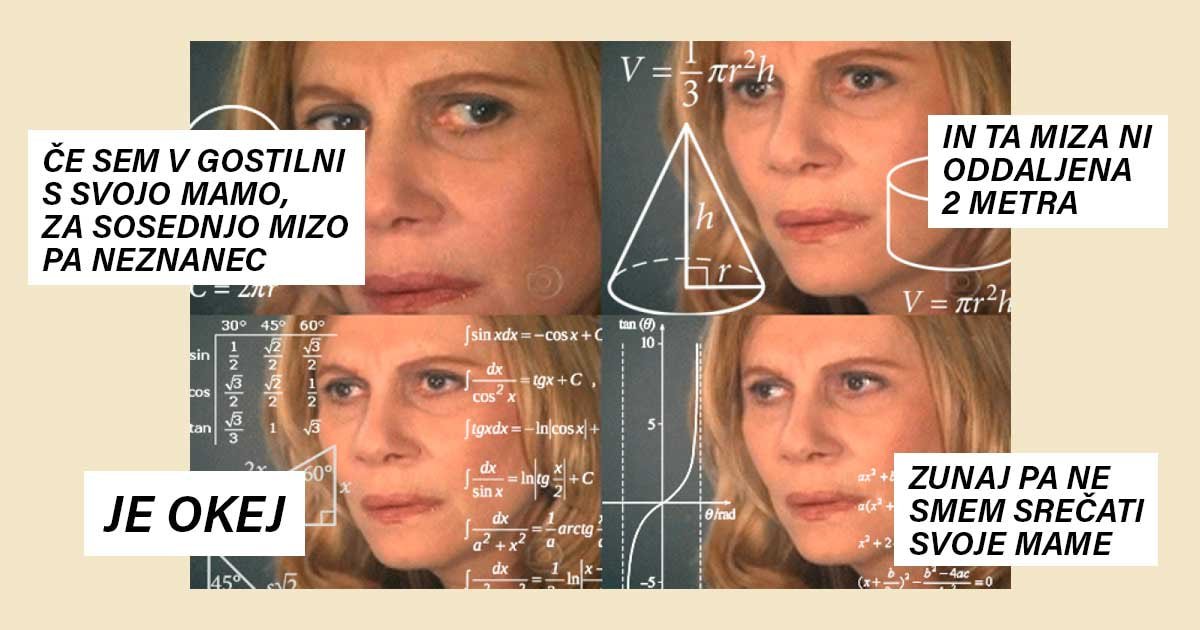 Meme zmedene ženske.