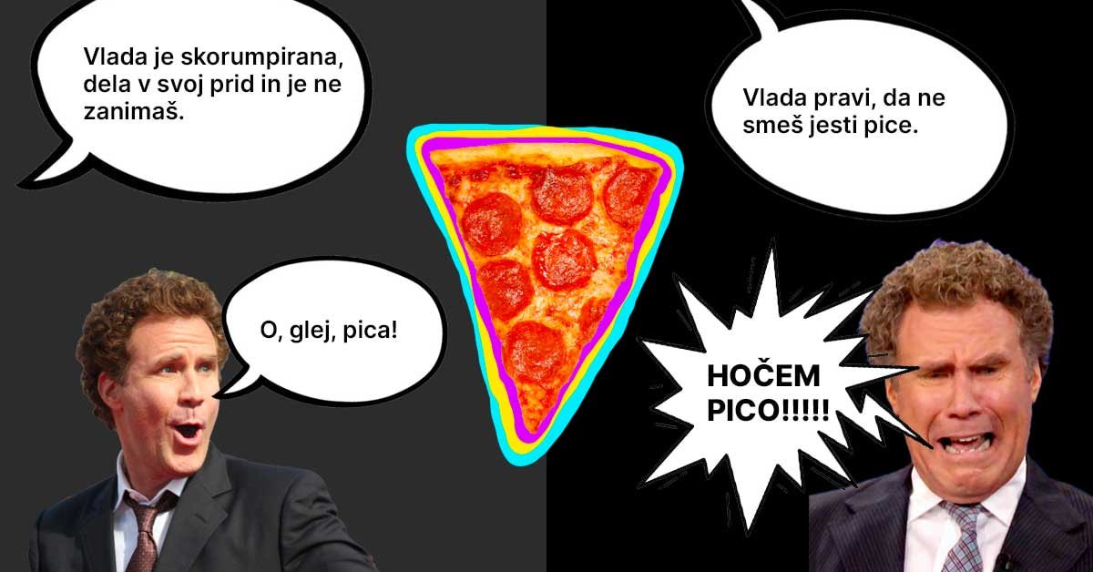 Na levi strani v oblačku zgoraj piše: