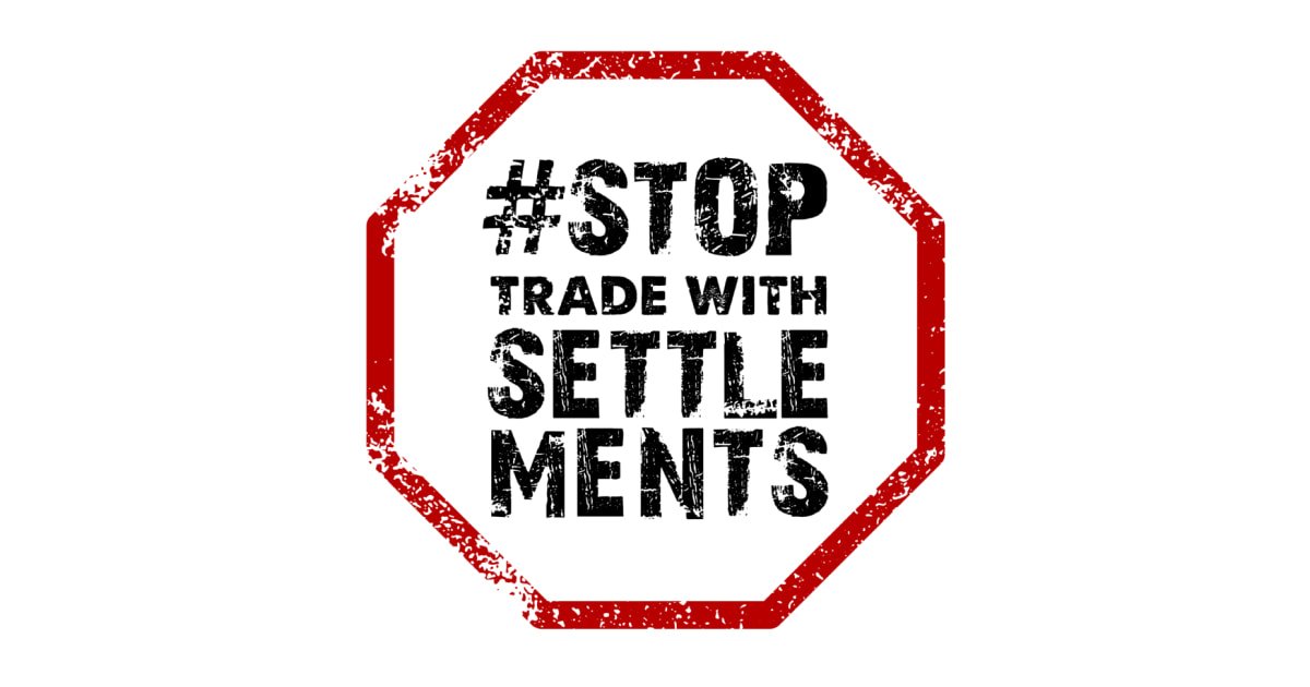 logo kampanje #StopTradeWithSettlements