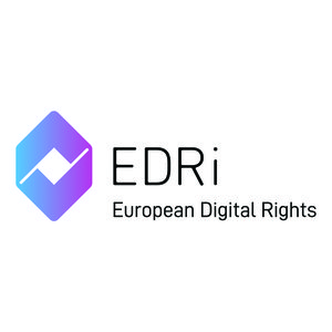 EDRi logotip (European Digital Rights)