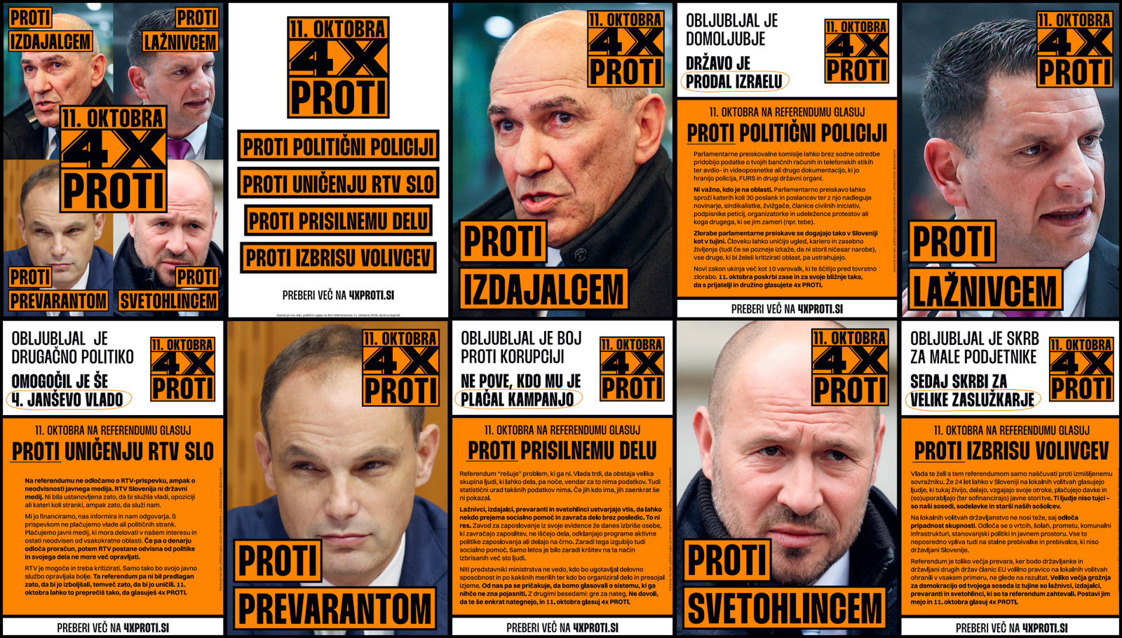 Vsi letaki kampanje 4x proti